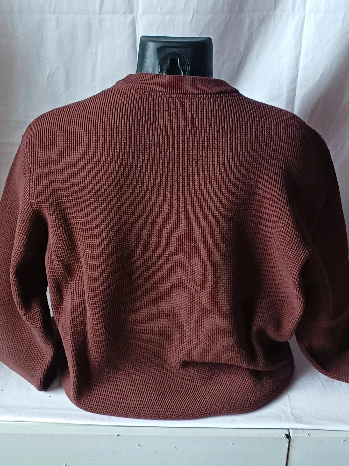 Brick brown Bonobo men's sweater size XL – photo 2